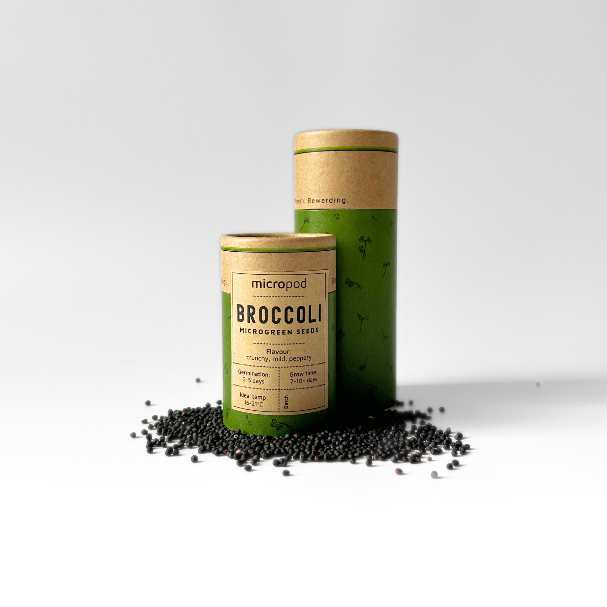 BROCCOLI MICROGREEN SEEDS - micropod