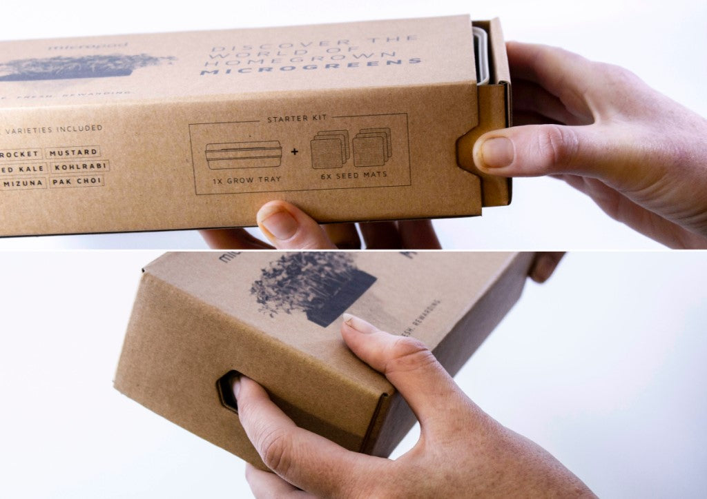 STARTER KIT clever design packaging