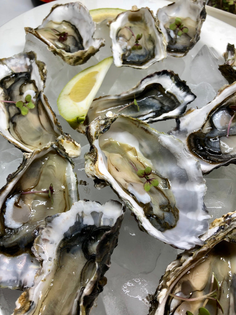 Oysters and microgreens - match made in heaven?