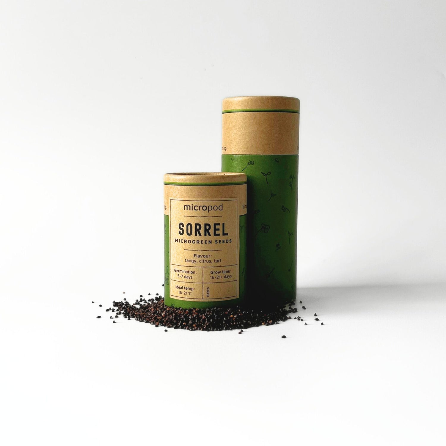 SORREL MICROGREEN SEEDS - micropod