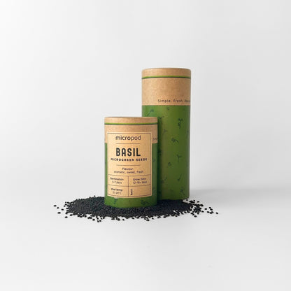 BASIL MICROGREEN SEEDS - micropod