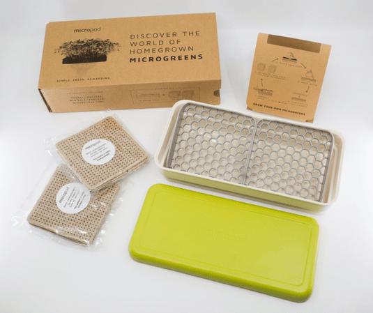Grow microgreens at home with our soilless kits – micropod